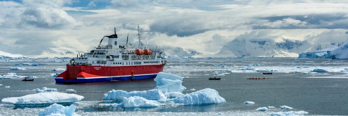 Économisez jusqu'à 35 % sur certaines expéditions en Antarctique